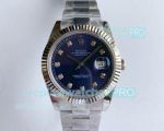 Noob Factory Replica Rolex Oyster Datejust II 41mm Blue Dial Watch
